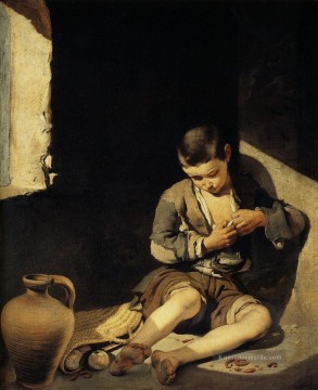  bar - der Junge Beggar spanischen Barock Bartolomé Esteban Murillo
